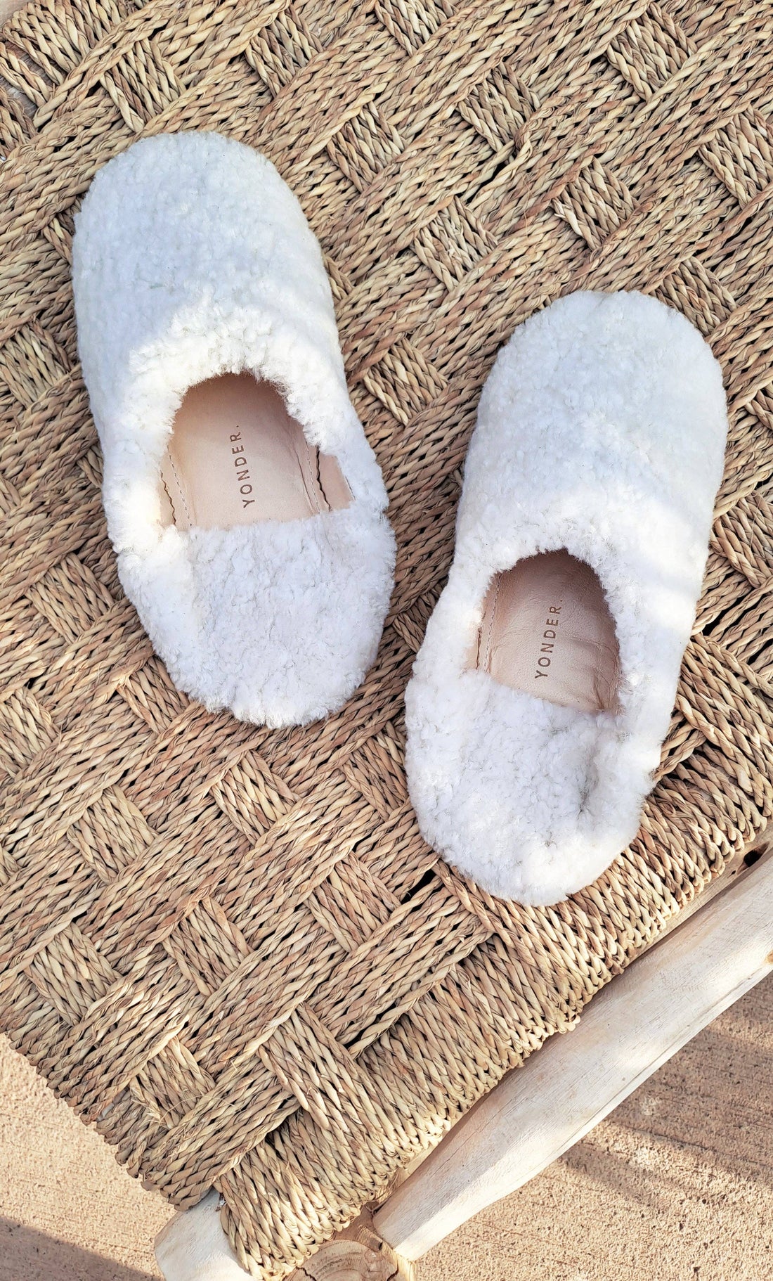 Sheepskin Babouche Slippers: Medium