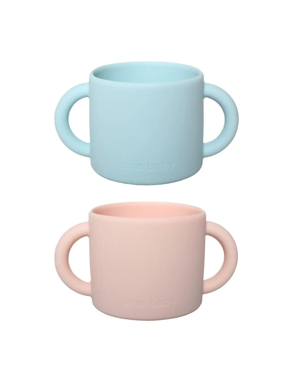 2 Pack Double Handed Silicone Cups