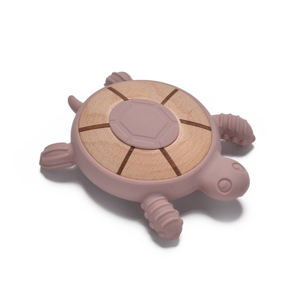 Turtle Teether: Pink Haze