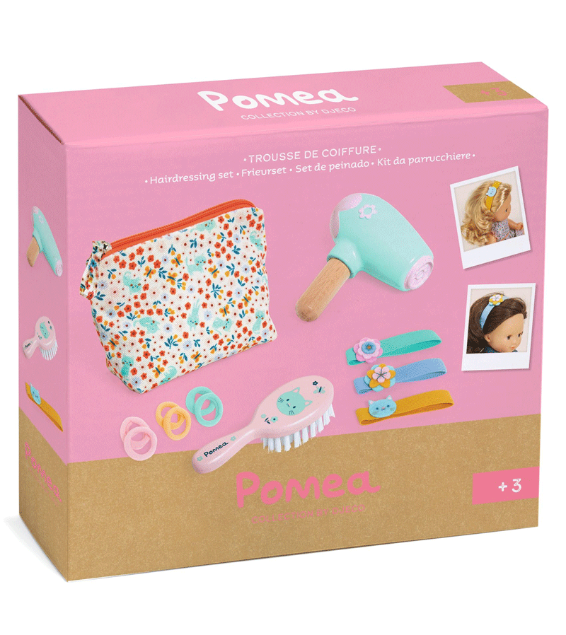 Pomea Hairdressing kit by Djeco