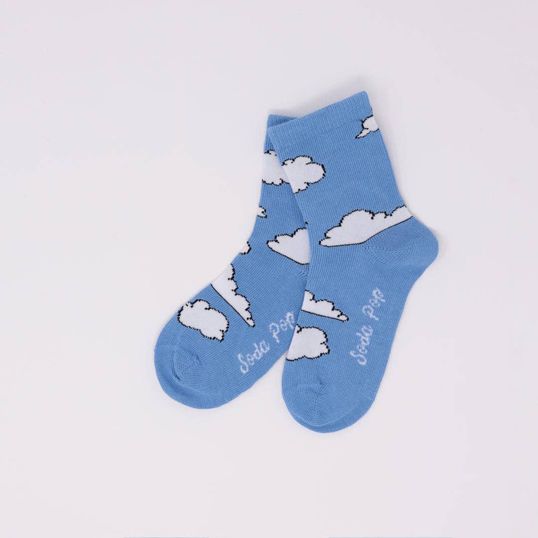 Kids Clouds Socks: 1-2 years