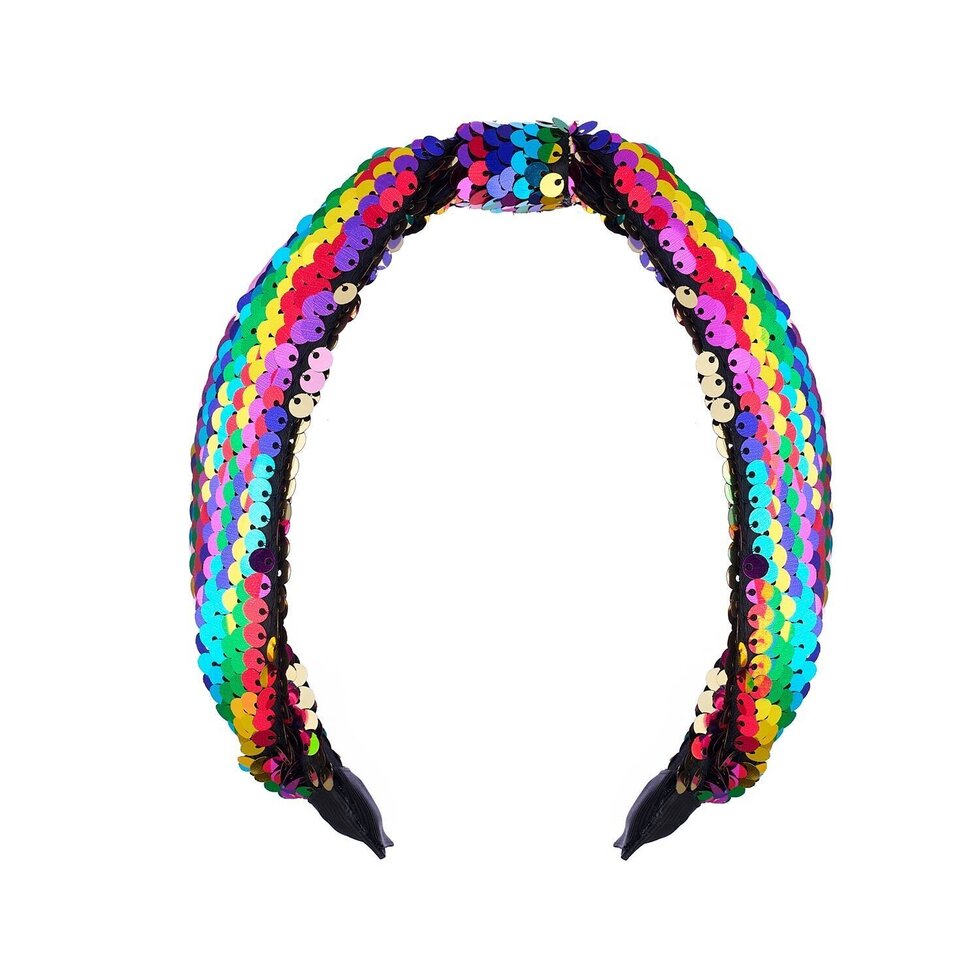 Rainbow Sequin Headband