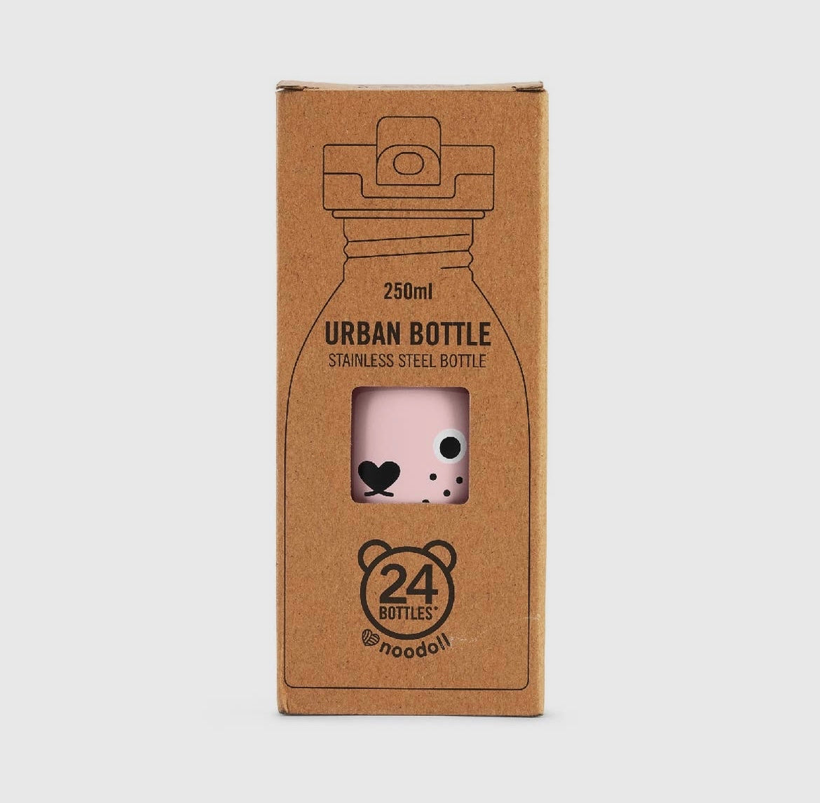 Ricecarrot Pink Water Bottle