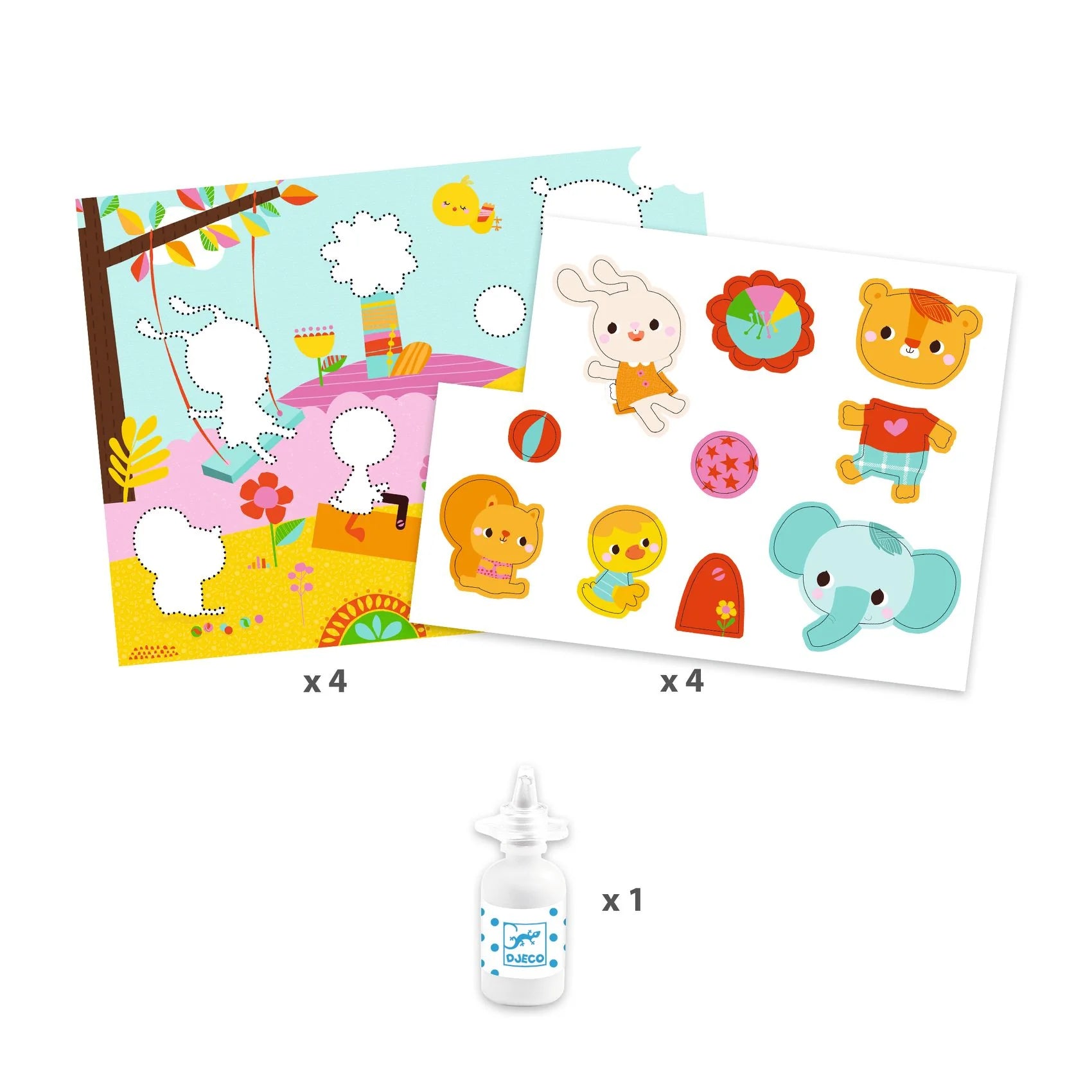 Djeco The Day Collage Kit