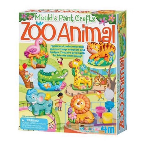 Mould & Paint - Zoo Animals