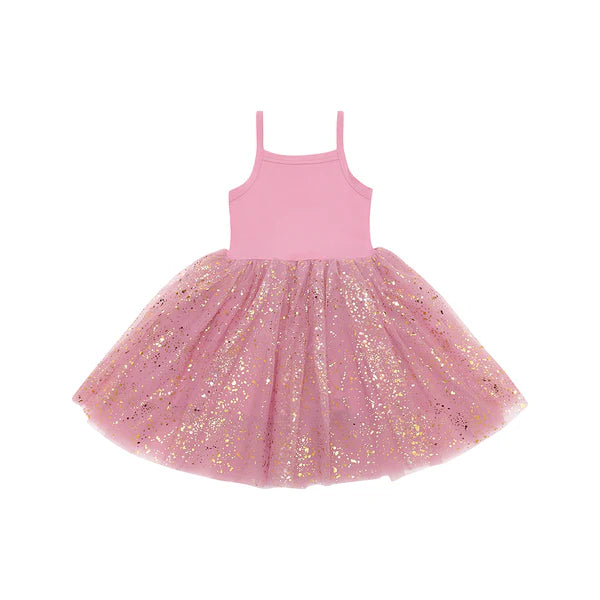 Rose Sparkle Tutu Dress