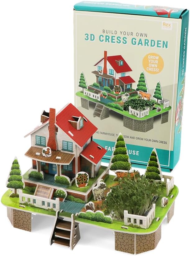 Build Your Own 3D Cress Garden
