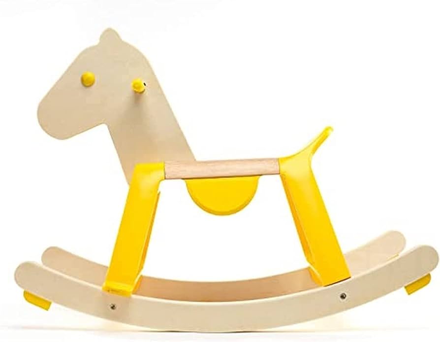 Yellow Rocking Horse