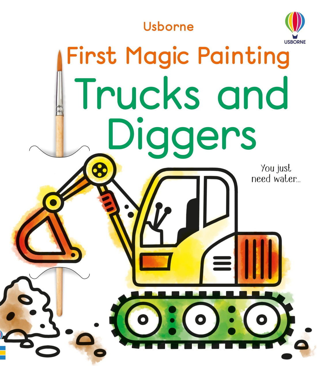 Trucks and Diggers First Magic Painting
