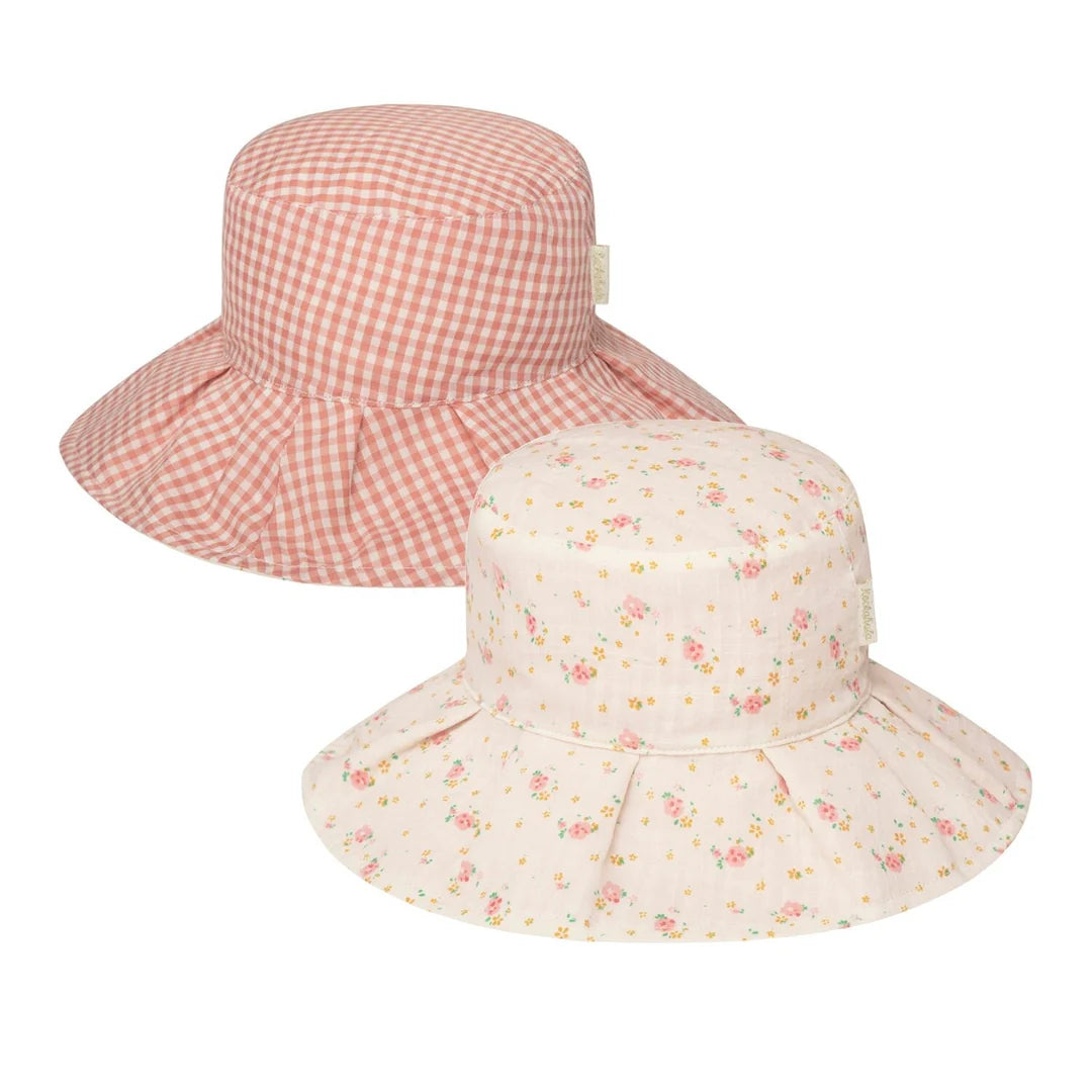 Blossom Reversible Sun Hat 3-6 Years
