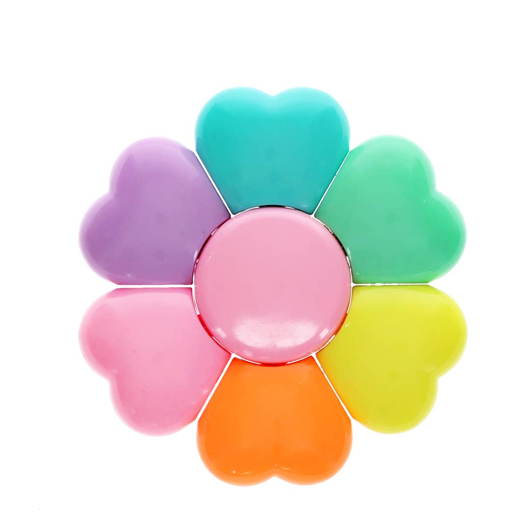 Flower shaped highlighter set - Flower Power