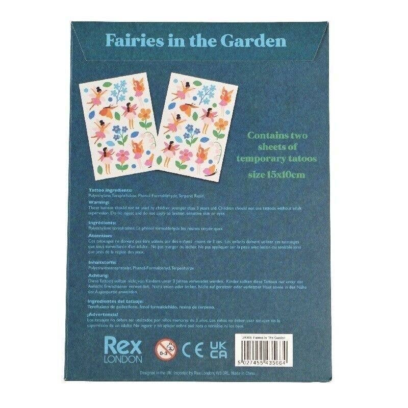 Temporary tattoos - Fairies in the Garden