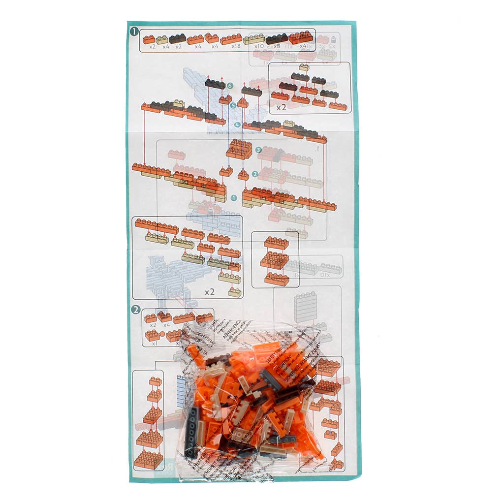 Build your own dinosaur model brick kit - Pterodactyl