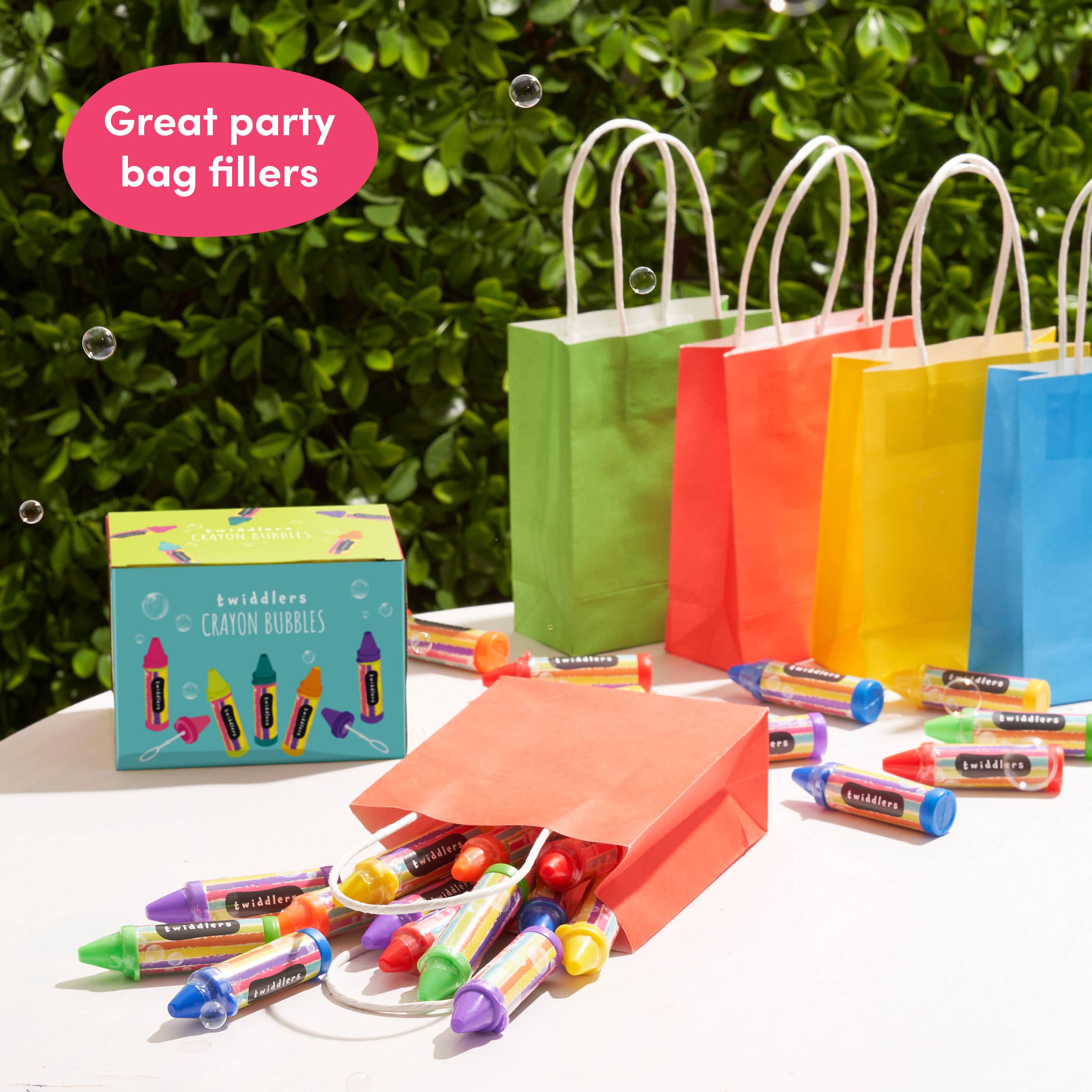 Bubble Wands, Crayon Shaped