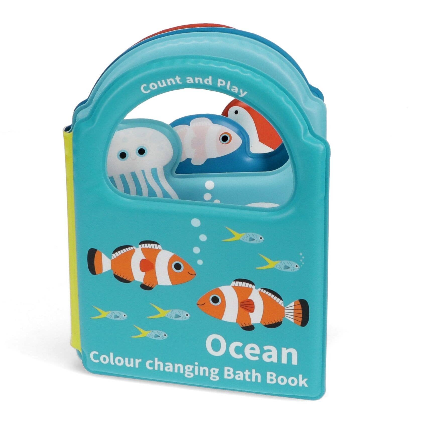 Colour Changing Bath Book - Ocean