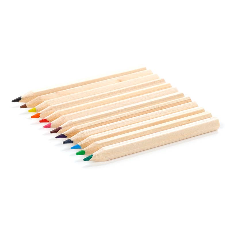 Little Tractors Pencil Pot with 12 Colouring Pencils