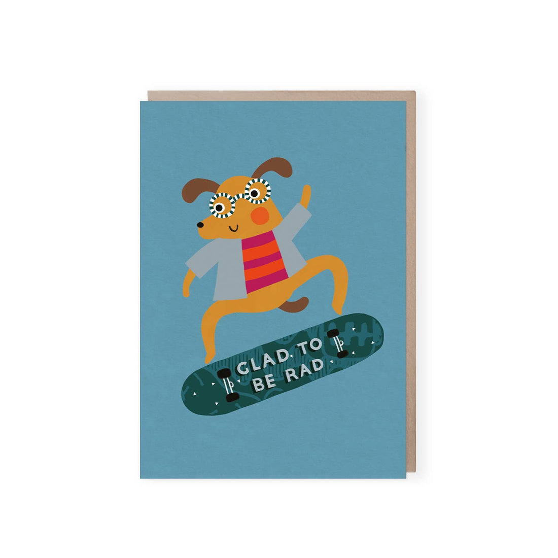 Dog Greeting Card | Skateboarding Birthday Card | Cards