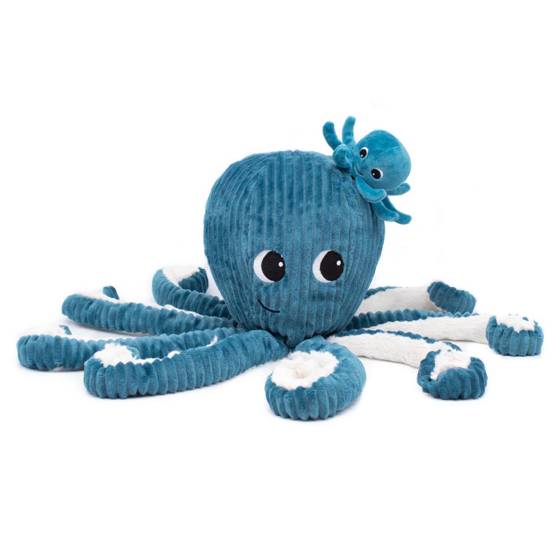 Olly The Octopuss Mum & Baby Blue - Plush Toy