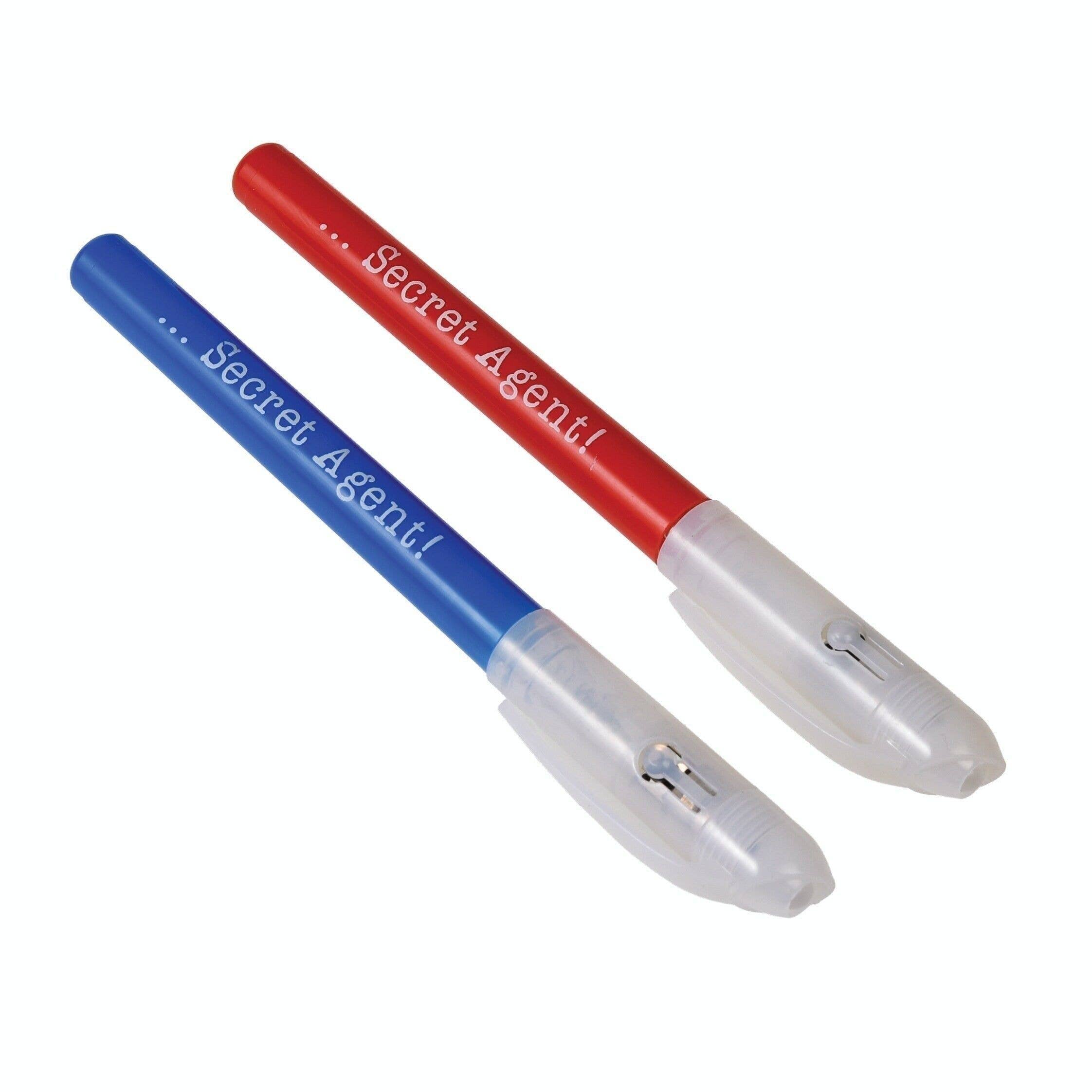 Secret Agent Invisible Ink Spy Pens (Set of 2)