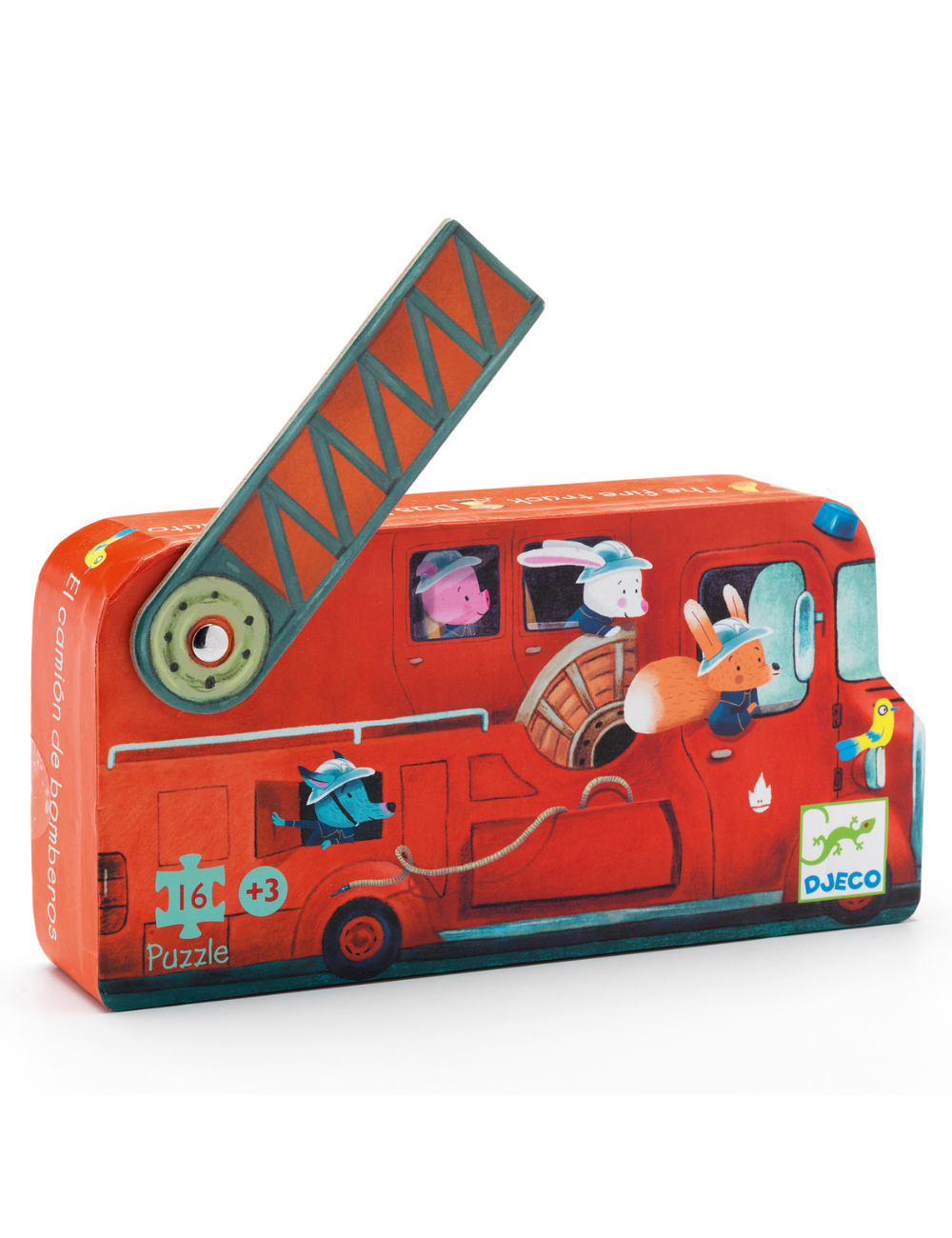 Fire Engine Puzzle - 16pcs