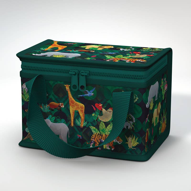 Recycled RPET Lunch Bag - Animal Kingdom
