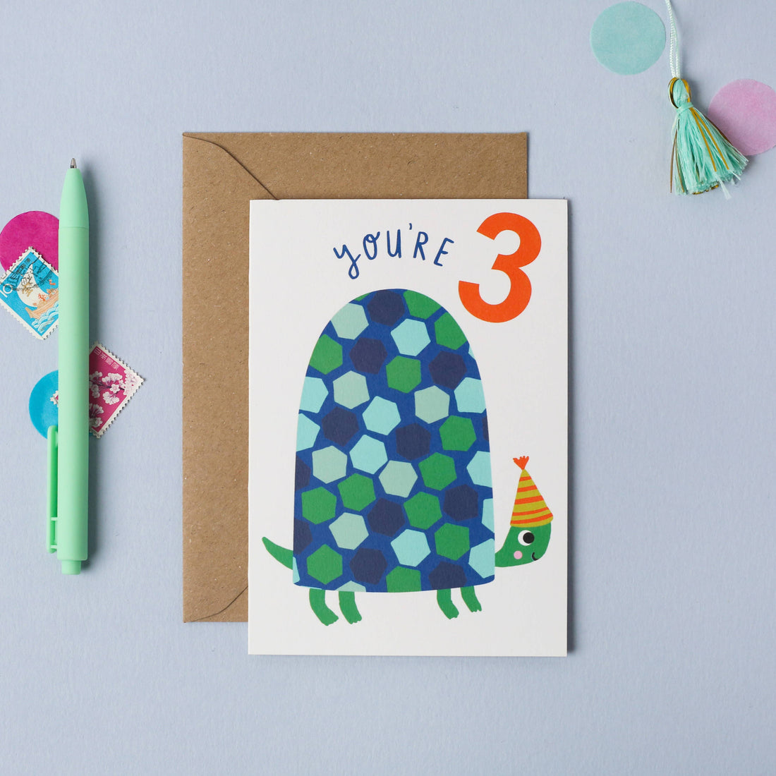 Age 3 Turtle Kid&