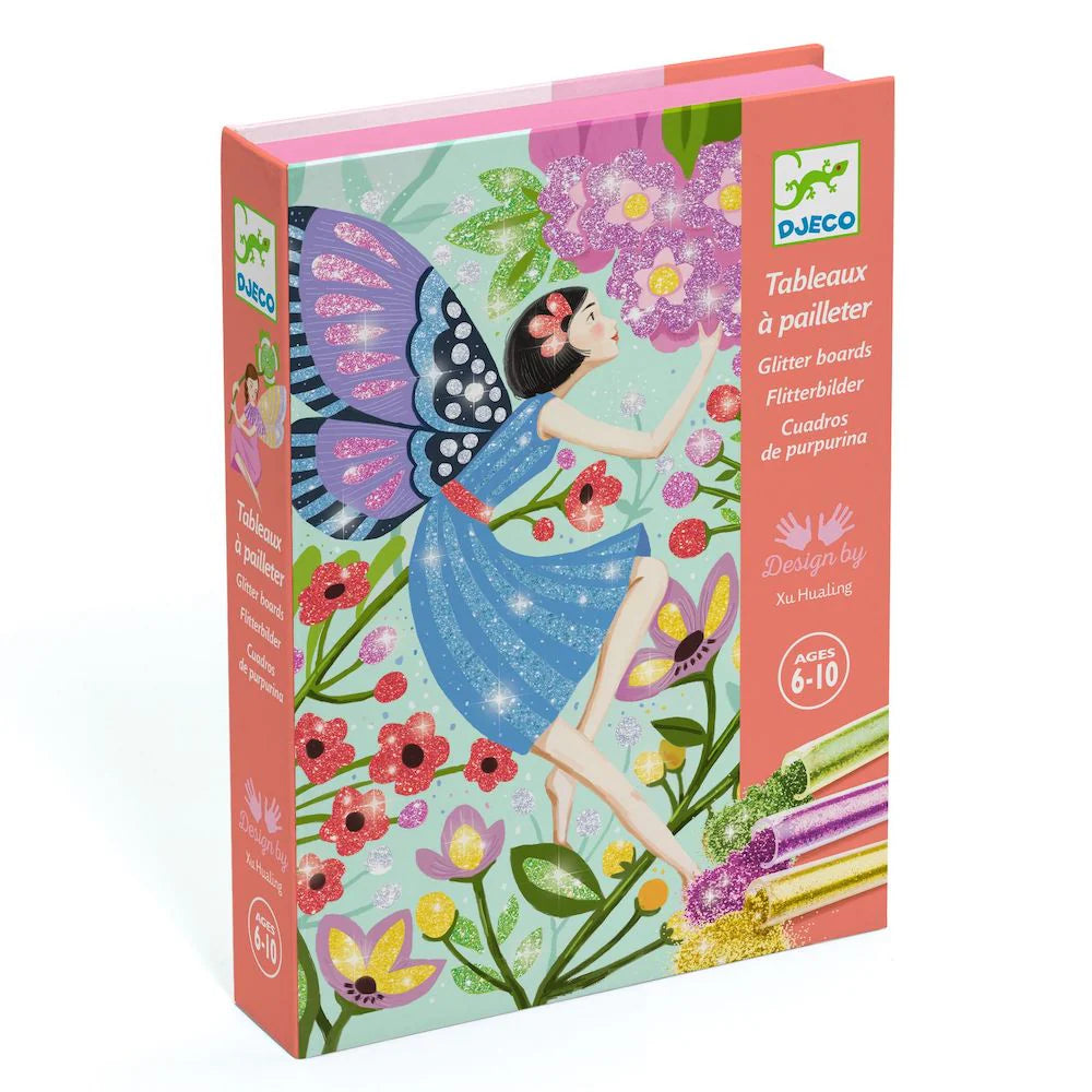 Djeco Glitter Boards - The Gentle Life Of Fairies