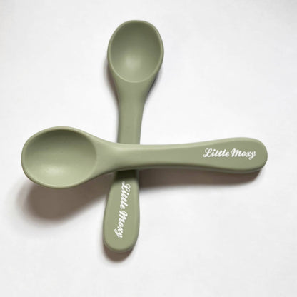 Sage Toddler Spoon Set