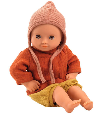 Djeco Doll Clothes - Tangerine - Orange/Yellow/Pink