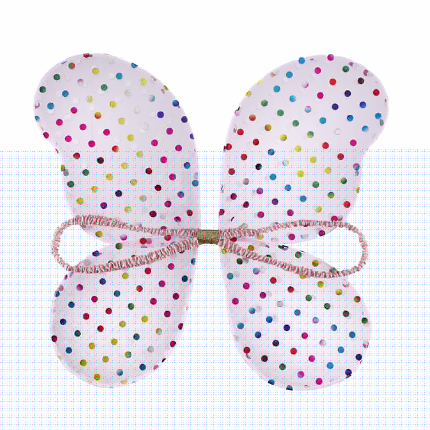 Rainbow Spotty Fairy Wings