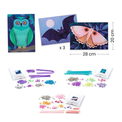 Djeco Threading Beads, Light Up The Night