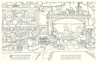 Brambly Hedge Festive Colouring Book