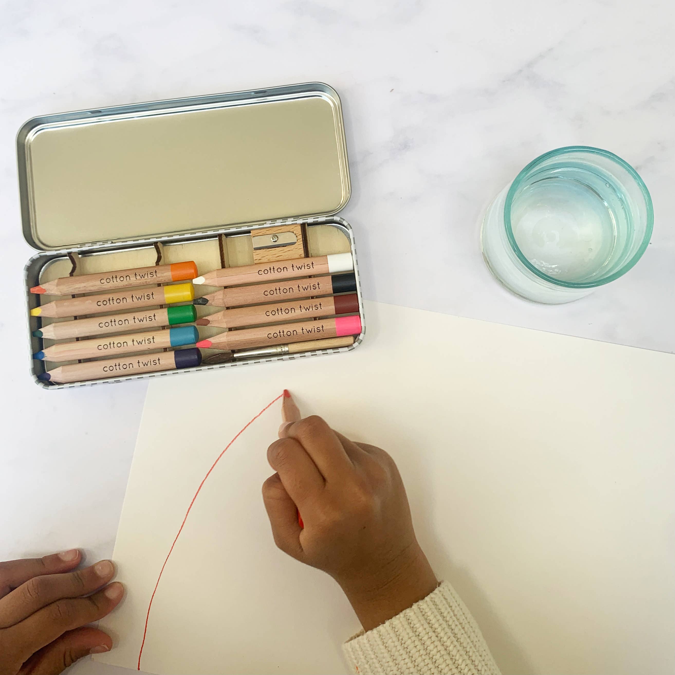 Jumbo Watercolour Pencils Tin