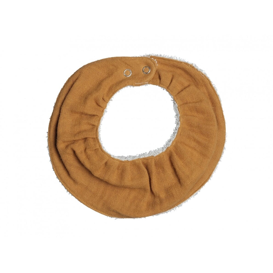 Ruffle Bib - Ochre -Single