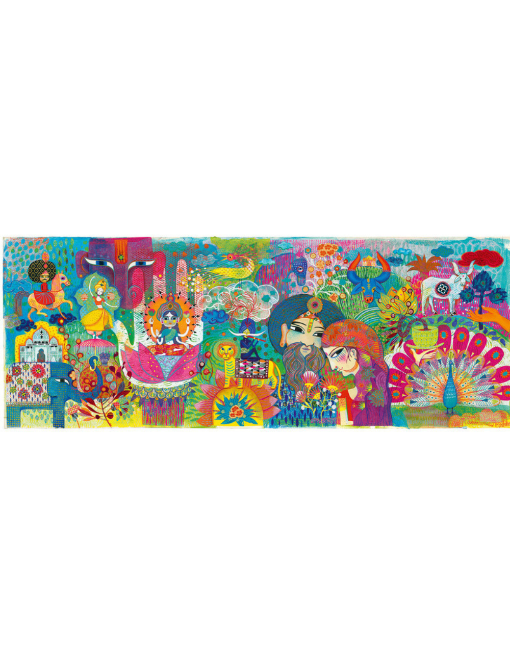 Djeco Magic India 1000 pc Puzzle