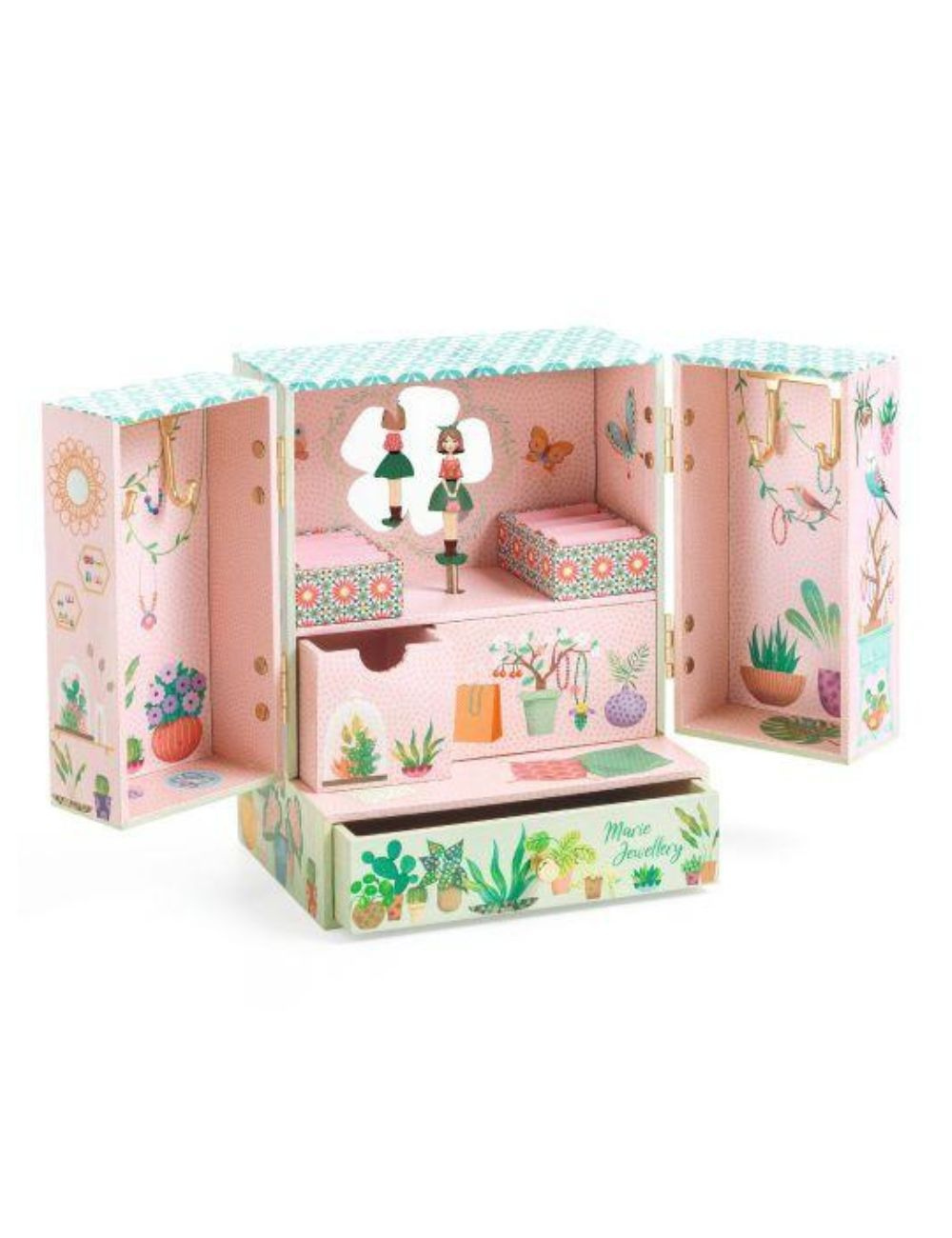 Djeco Music Box, Secret Garden Musical Jewellery Box