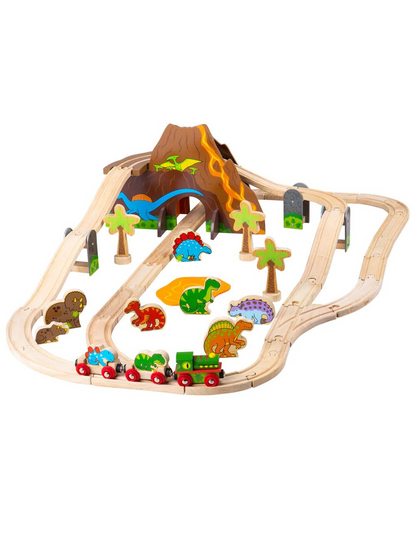 Dinosaur Railway Set