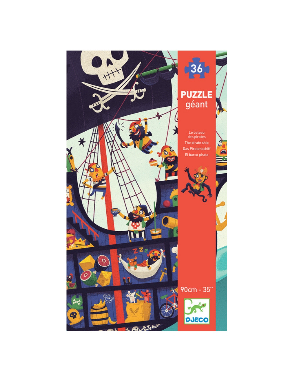 Djeco Giant Puzzles - The Pirate Ship