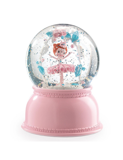 Djeco Ballerina Night Light Snow Globe