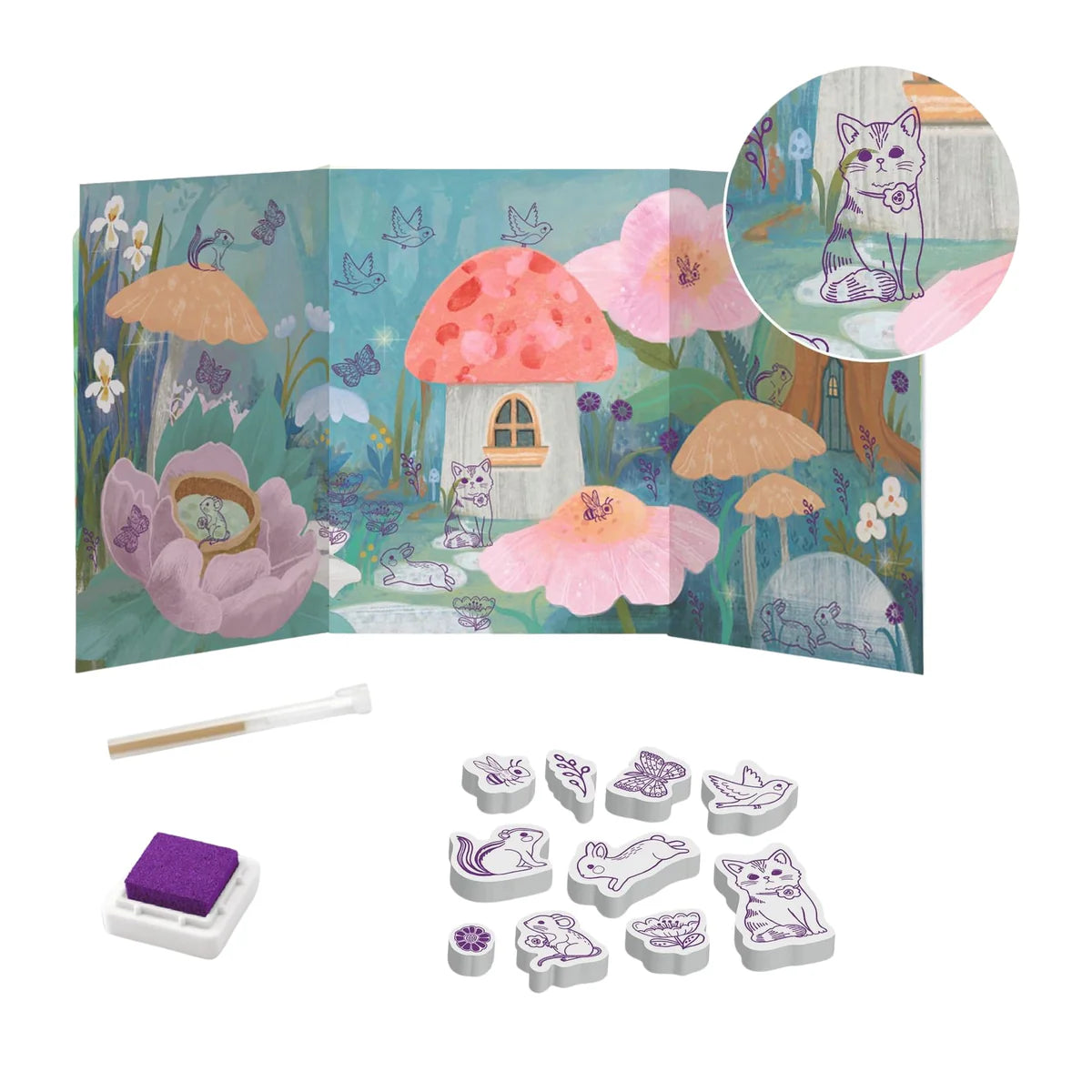 Djeco Creativity Activities - Fluffy Animals