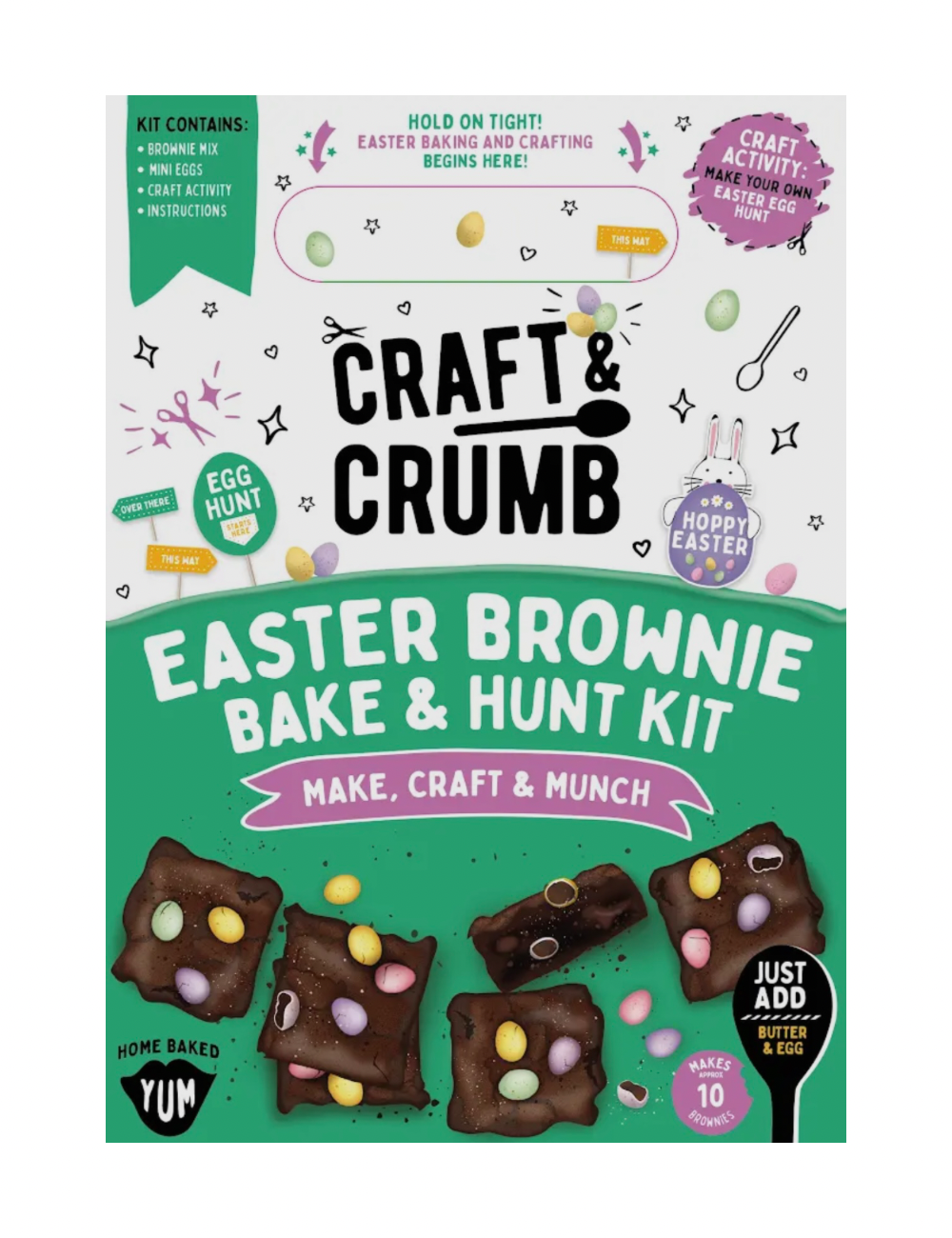 Easter Brownie Bake &amp; Hunt Kit