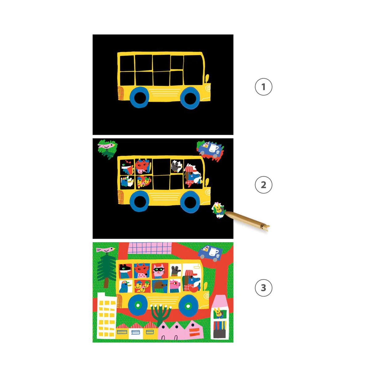 Scratch Boards - Vehicles