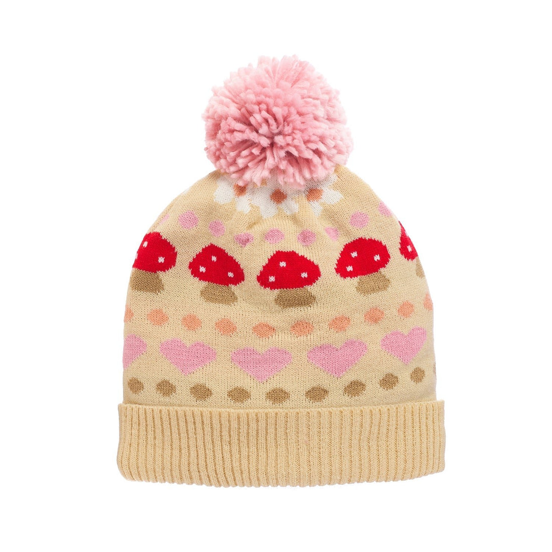 Alpine Fairisle Knitted Hat 3-6 Years