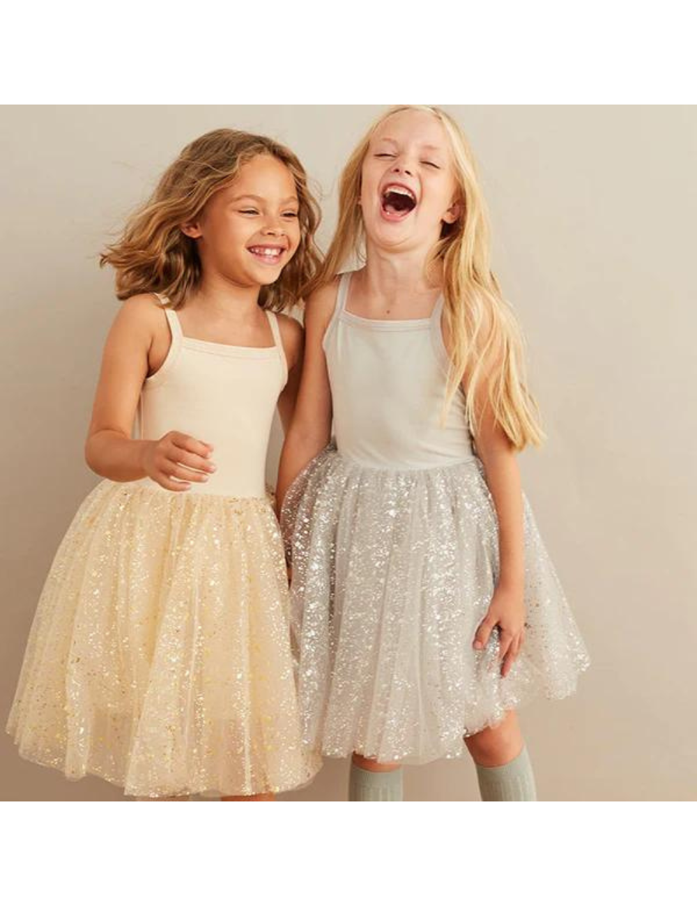 Silver Sparkle Tutu Dress