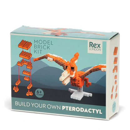 Build your own dinosaur model brick kit - Pterodactyl