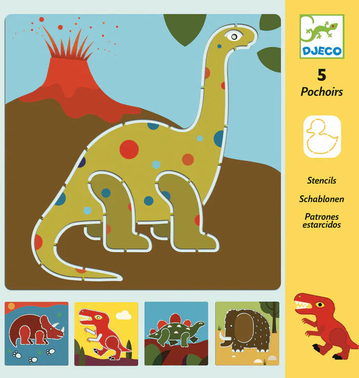 Dinosaur Stencils by Djeco