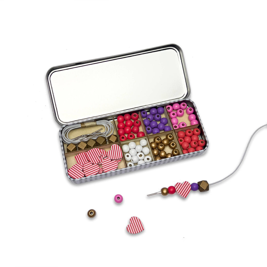 Love &amp; Hearts Bracelet Bead Kit