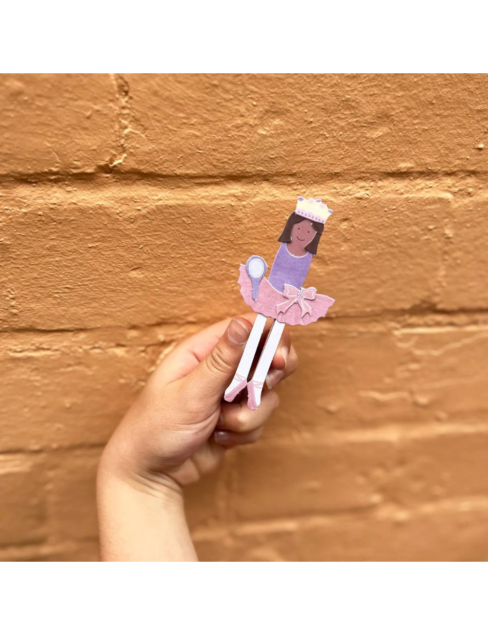 Make Your Own Ballerina Peg Doll