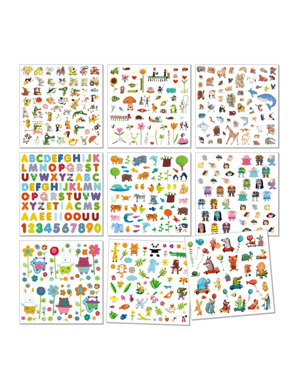 Djeco 1000 Stickers for Little Ones