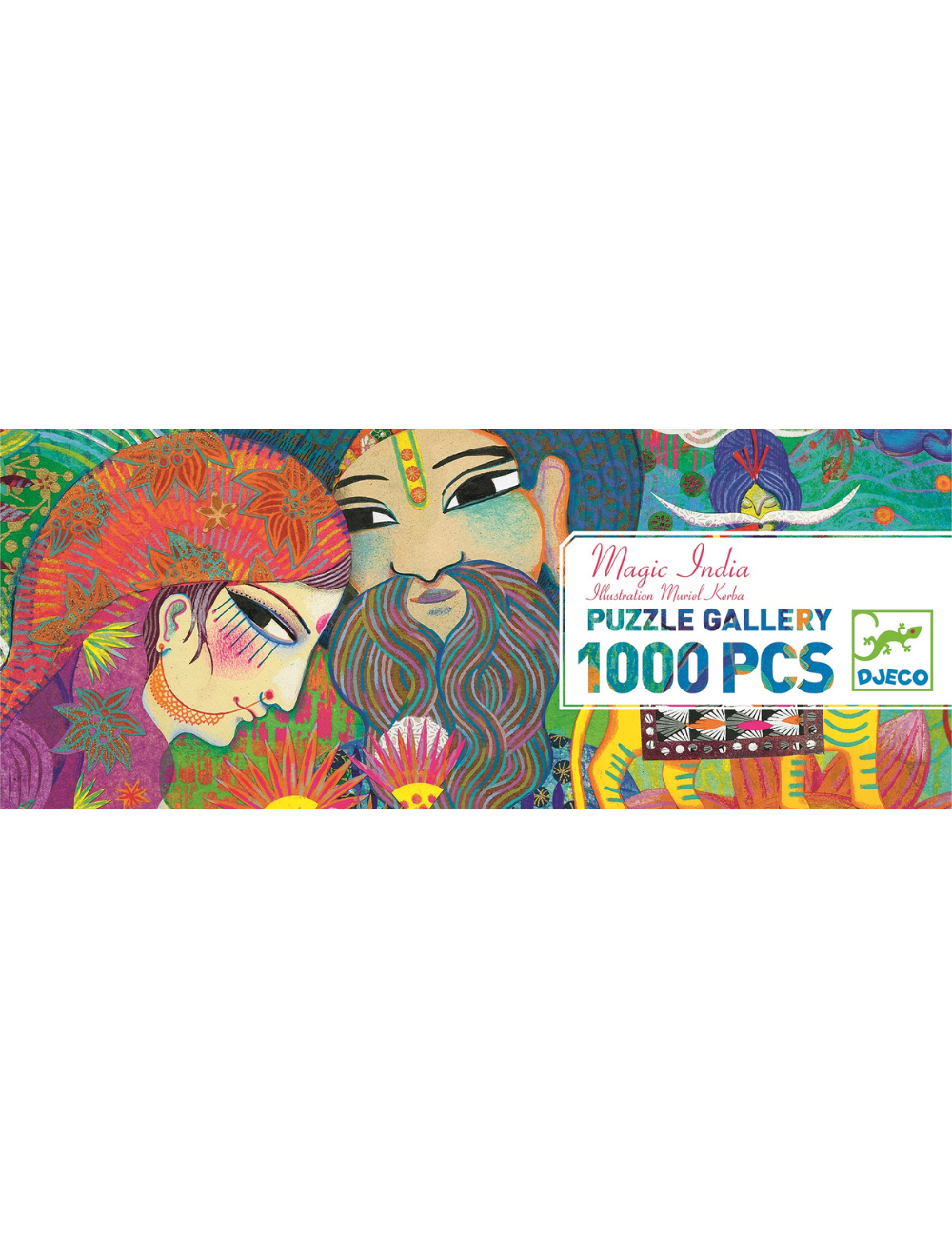 Djeco Magic India 1000 pc Puzzle